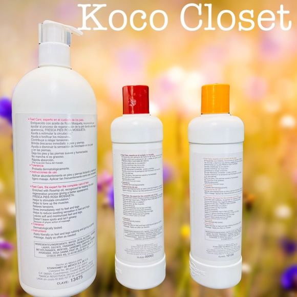 STANHOME FRESCA PIE ROSEHIP OIL 930ML CAFFEINE 300ML HORSE CHESTNUT 300ML LOTION - Picture 6 of 8